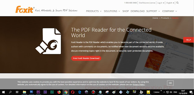 Website resmi Foxit Reader