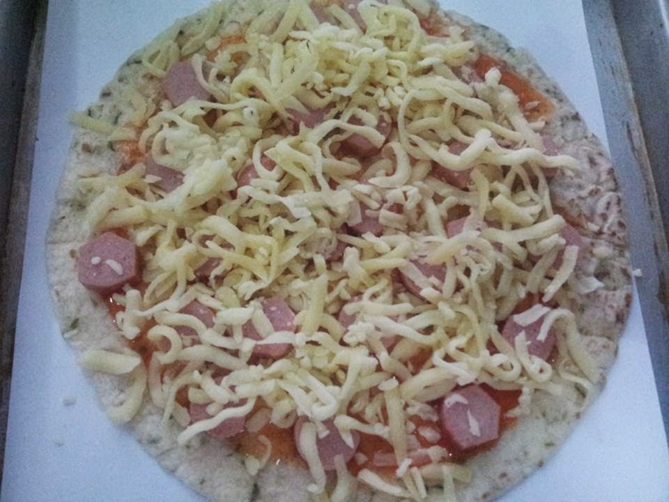 Resepi Pizza Ayam Simple - Noted G