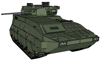 Tank medium Pindad ilustrasi 