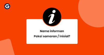 Nama informan harus menggunakan samaran atau inisial??