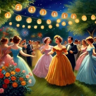 Happy New Year| New Year Party Celebration| AI Art Image| Abstract Art Image| free Download