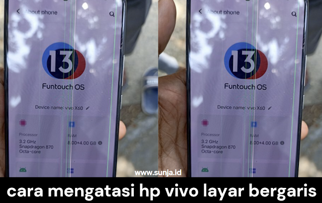 Cara Mengatasi HP Vivo Layar Bergaris