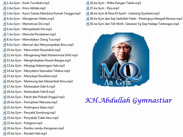 Paket Audio Penyejuk Qolbu ~ CD AUDIO MOTIVASI