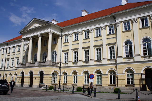 Pałac Kazimierzowski, Norwid w Warszawie