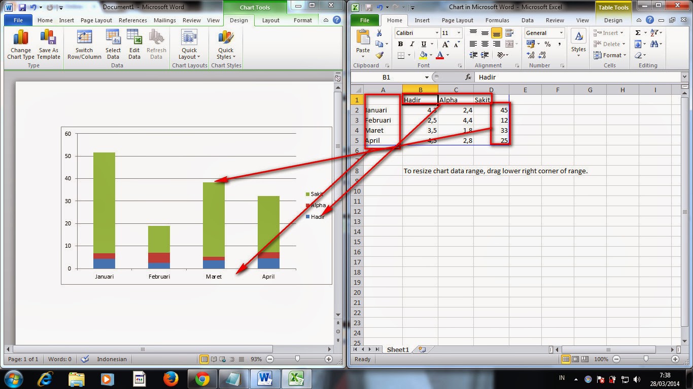 Contoh Grafik Informasi - Job Seeker