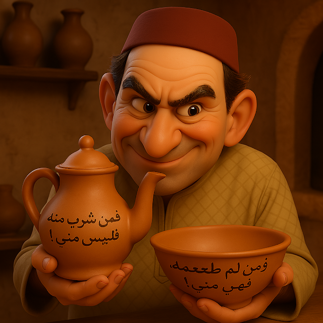 The Miser's Jug and His Strange Plate