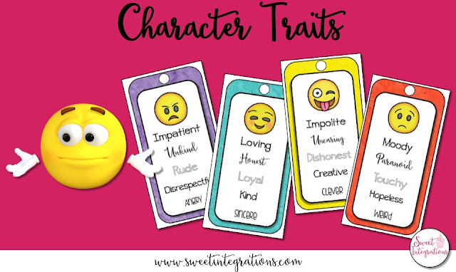 Bring characterization to life by using emojis in the classroom. Your 2nd, 3rd, 4th, & 5th grade students will love this method of learning a reading strategy. You can choose to teach reading skills through a digital or technology format with this download. Click through to learn some great new ideas, support the standards, and get your students engaged and excited about learning! Reading, vocabulary, and other ELA topics are all covered. {second, third, fourth, fifth graders}