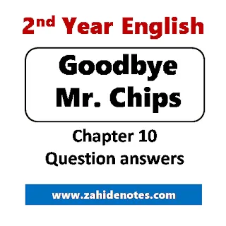 Mr. Chips chapter 10 question answers