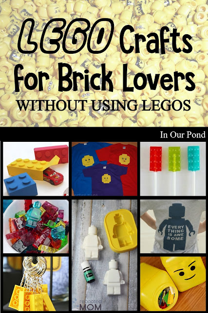 Lego Crafts for Brick Lovers from In Our Pond