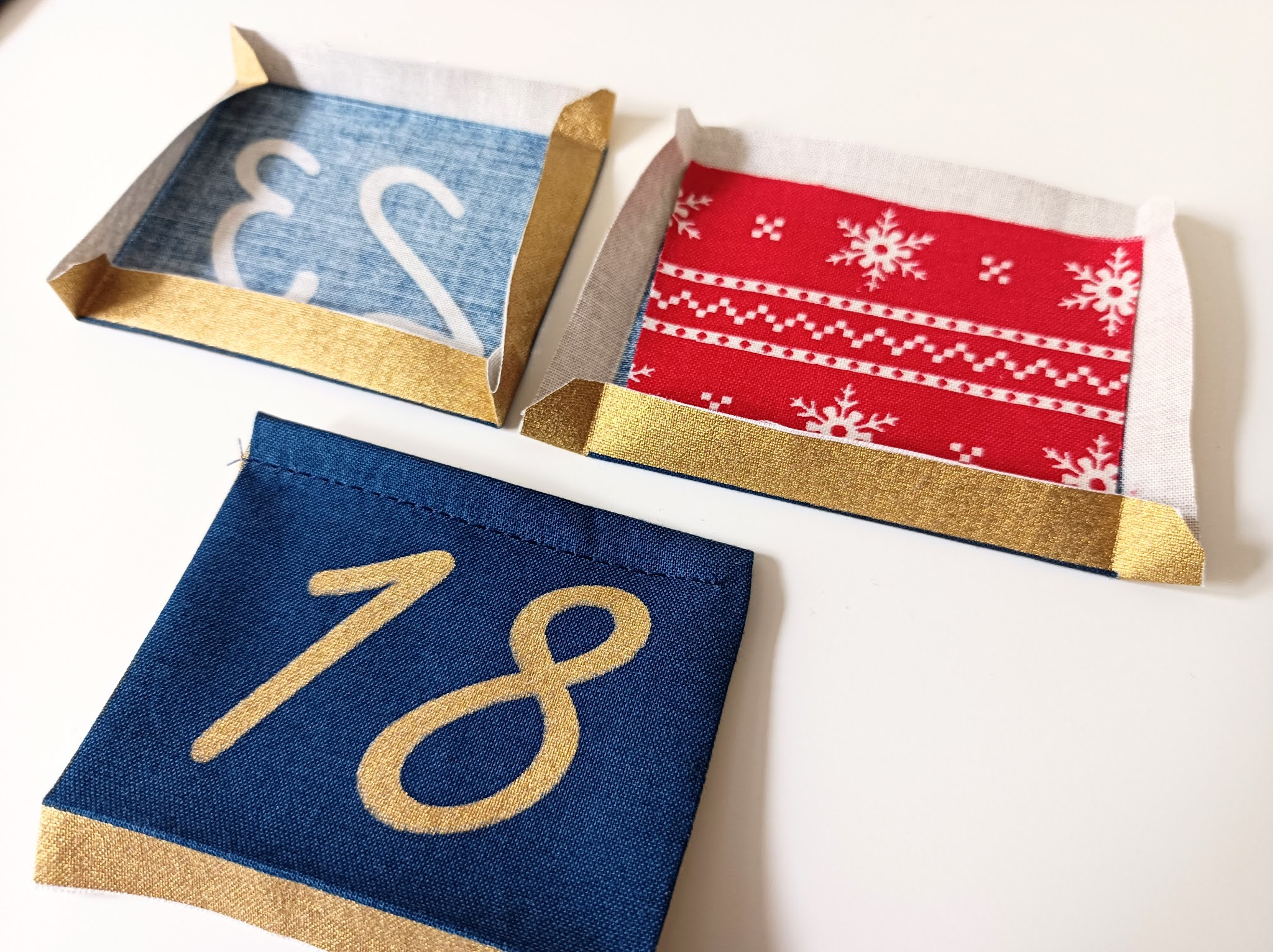 How to sew an Advent Calendar