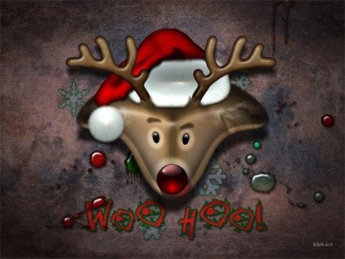 Animal Christmas Wallpaper 
