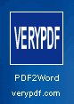 Aplikasi perubah pdf ke word (VeryPDF PDF2Word v3.0)