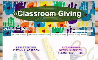 "Classroom Giving is best described as a gift registry for educators"