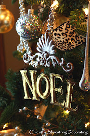 Gold Silver Christmas tree decor