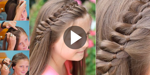 Learn - How To Create 4-Strand French Braid Pinback Hairstyle, See Tutorial