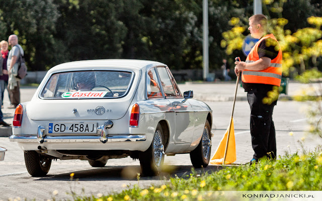 Fotografia motoryzacyjna - Gdyński Rajd Historyczny 2012 - mg