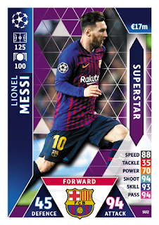 Match Attax UEFA Champions League 2018 2019 FC Barcelona Set