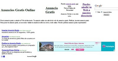 anuncios gratis online