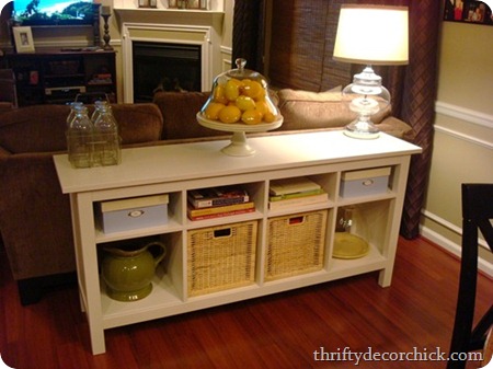 ikea hemnes sofa table