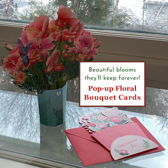 Pop-up Floral Bouquet Greeting Cards