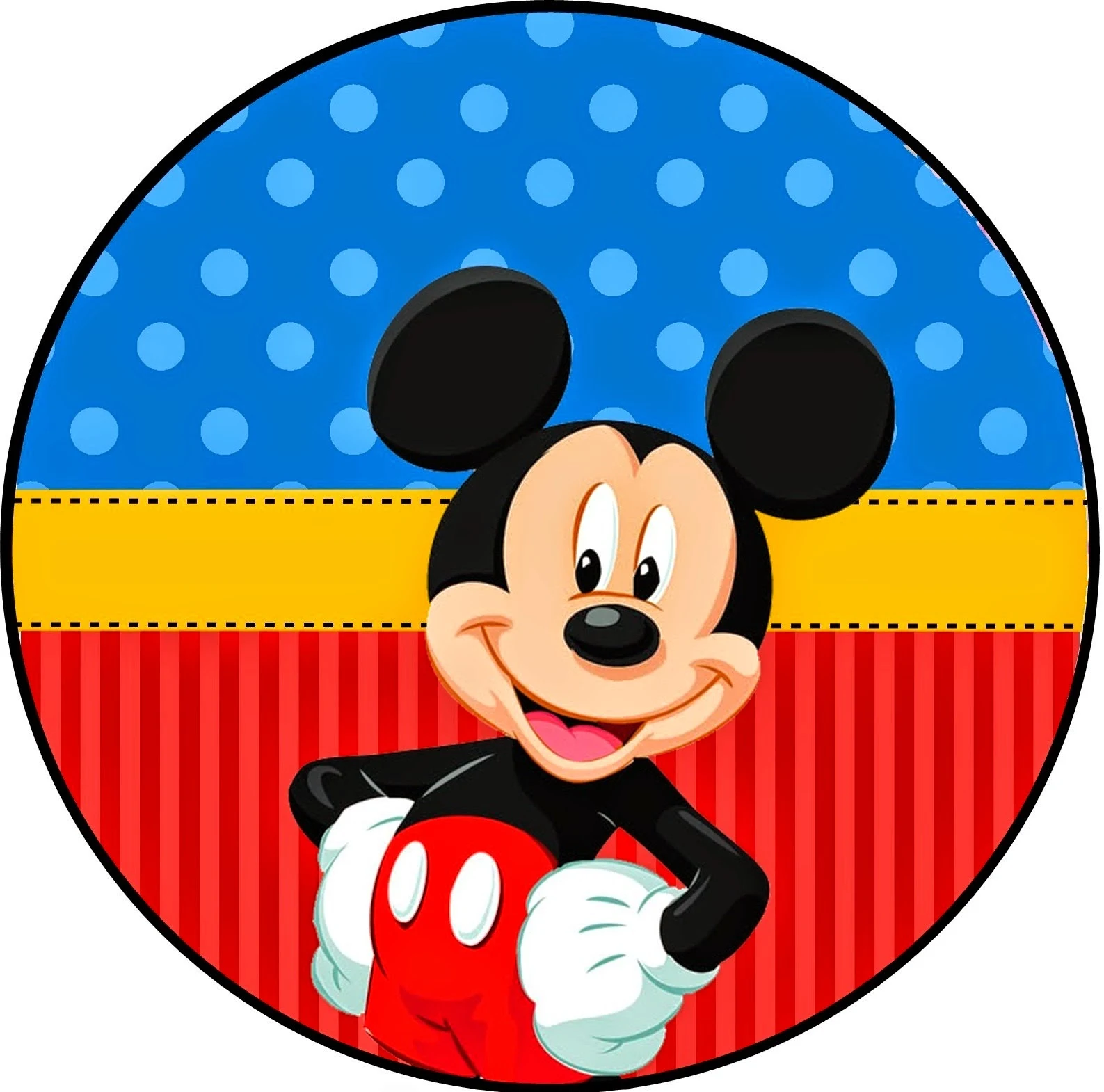 Mickey Clubhouse: Wrappers y Toppers para Cupcakes  para Imprimir Gratis para Fiestas. 