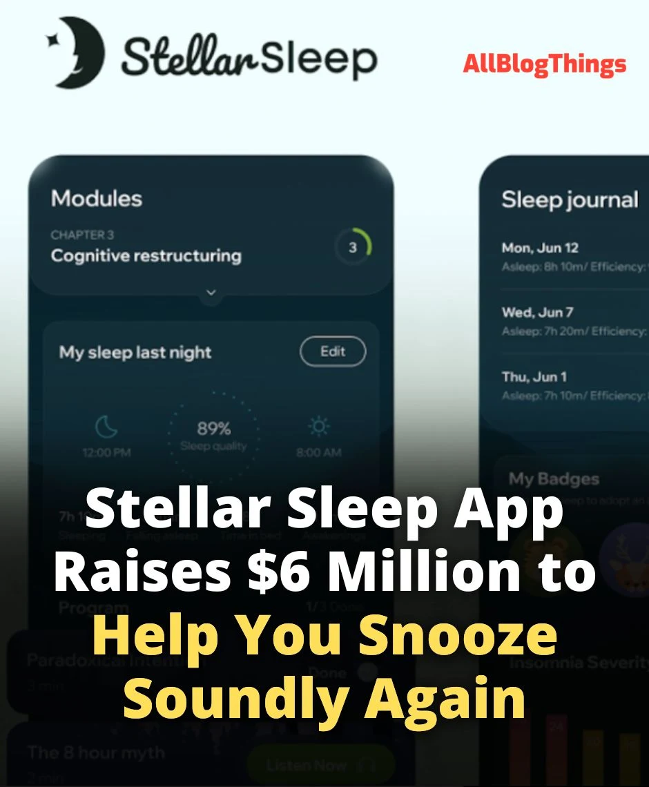 Stellar Sleep App Raises $6 Million to Help You Snooze Soundly Again