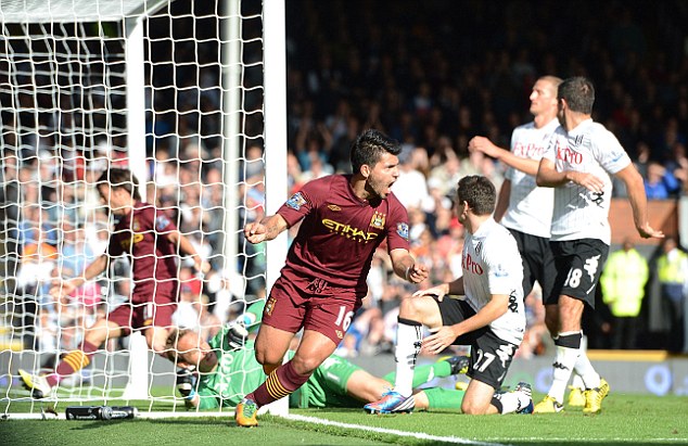 Cuplikan Video Gol Highlights Fulham vs Manchester City 1-2