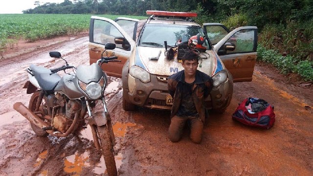 Jhonatas Barros Lima é preso por furto em Fazenda em Tabaporã