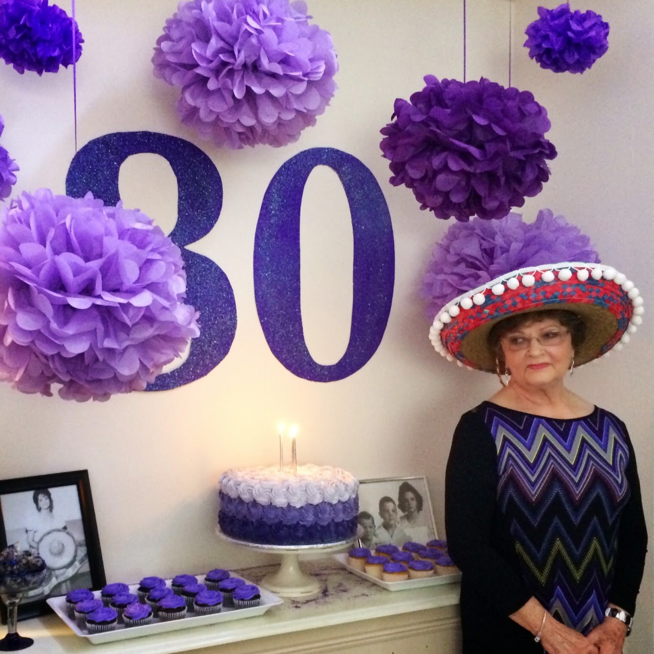 Southern FIT 80th Birthday  Party  Decor 