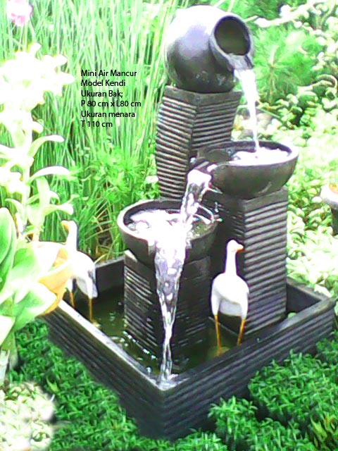 Membuat Taman  Minimalis  Air  Mancur  Di Rumah Taman  