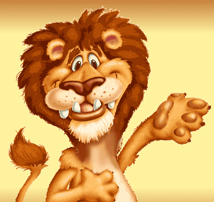 cartoon lion king