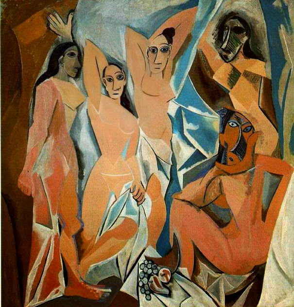 10 Out Of The Most Beautiful Paintings Of All Time - Les Demoiselles d’Avignon by Pablo Picasso (1907)