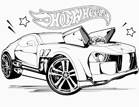 Hot Wheels Coloring Pages 76
