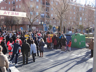 Meta XIII carrera popular navidad Avila