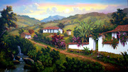 Paisajes Turísticos Pintura al Óleo (paisajes turisticos de colombia al oleo)