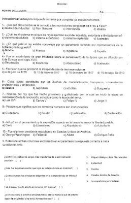  examen historia segundo bloque 2