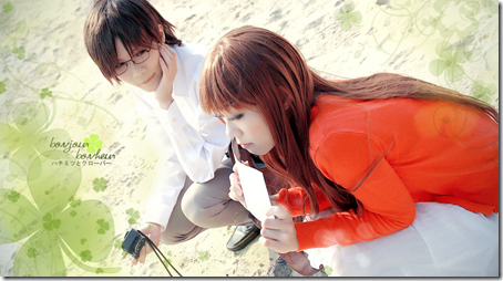 honey and clover cosplay - nomiya takumi and yamada ayumi