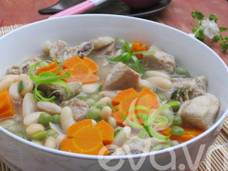 Canh Sườn Hầm Đậu