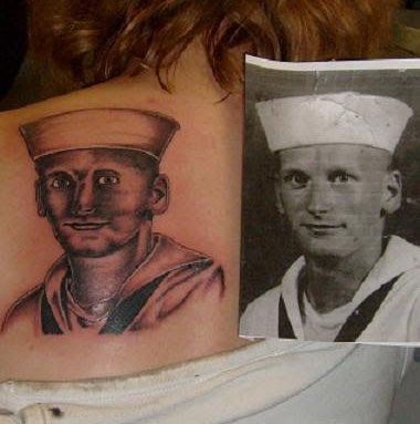 portrait tattoos. these tattoo artists