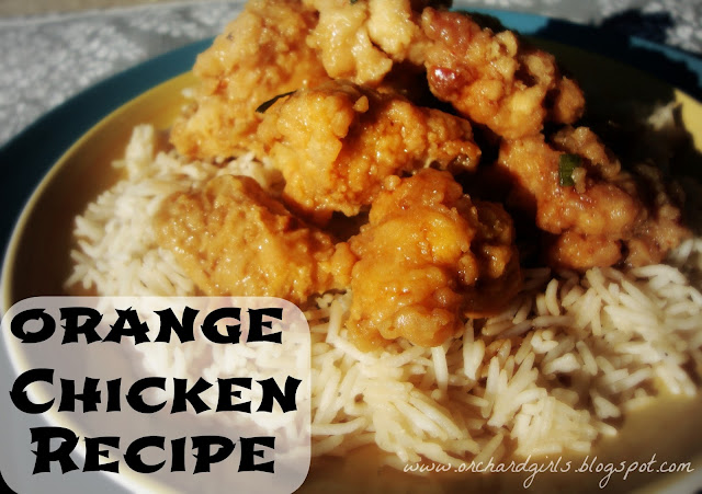 Panda Express - Orange Chicken (Copycat Recipe) - Orchard Girls