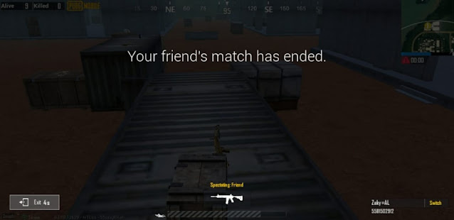 spectate pubg friends