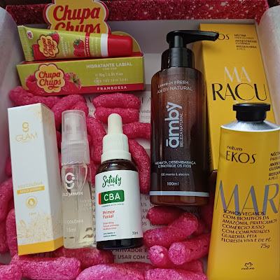 Minha glambox de fevereiro