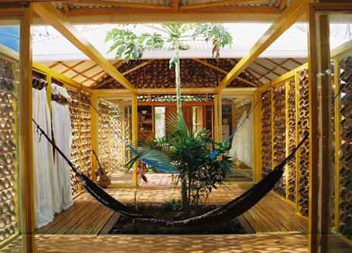  Desain  Rumah  Bambu  Modern  Ramah Lingkungan 
