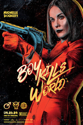 Boy Kills World 2024 Movie Poster 3