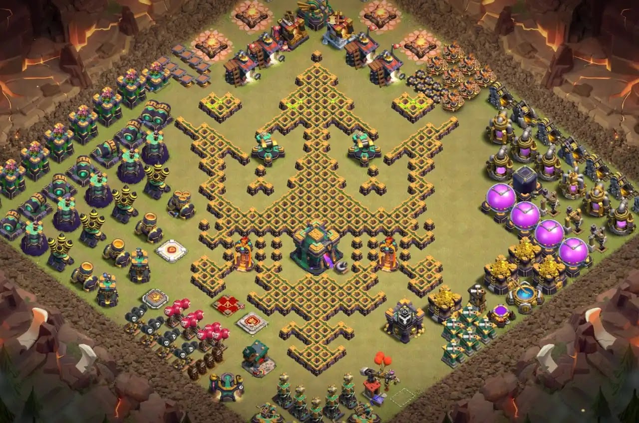 COC Town Hall 14 Troll Base Link