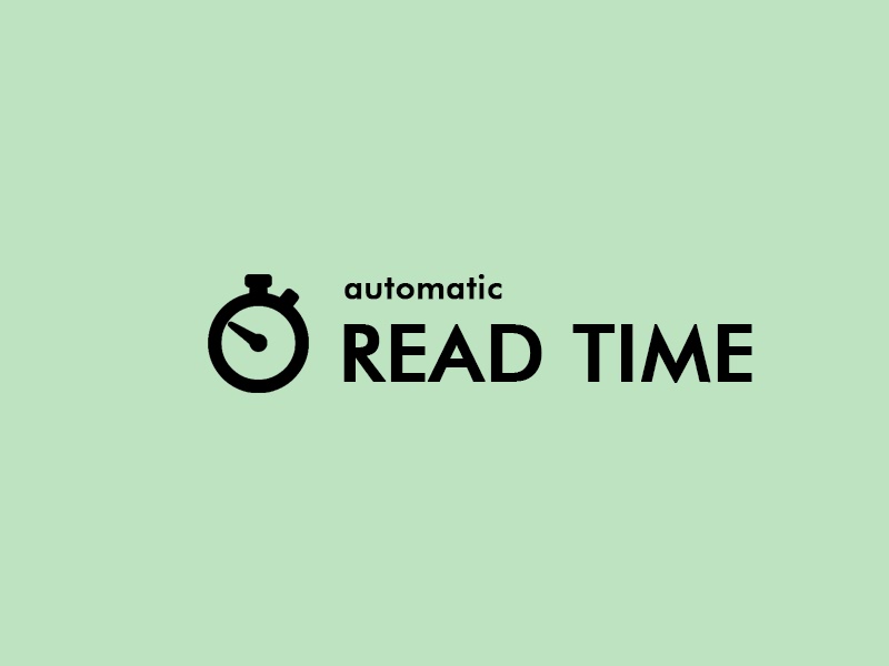 Automatic ReadTime with JS