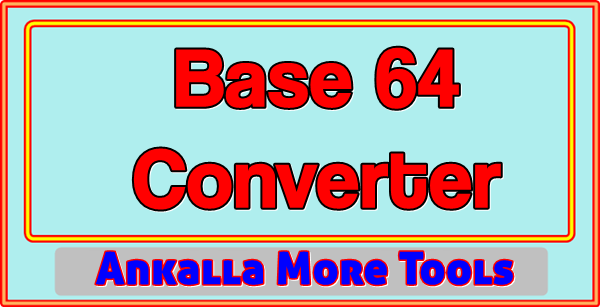 Base 64 Converter