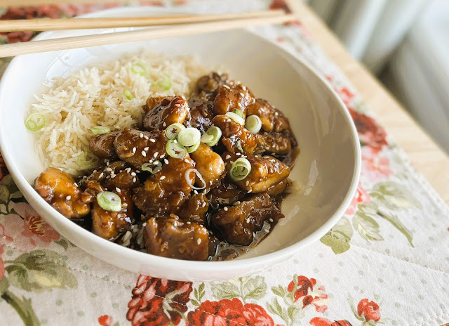 Oven Baked Sesame Chicken