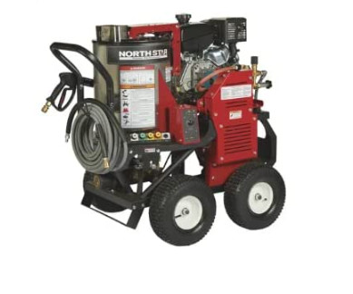 NorthStar Hot Water Pressure Washer with Wet Steam 3000 PSI, 4.0 GPM
