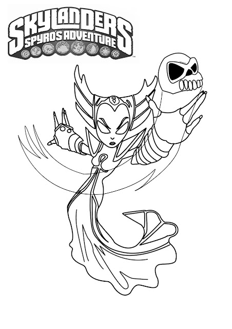 good skylanders coloring pages title=